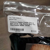 Classic Bow & Bun Cover, Clip, Pearls, Bag *new