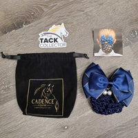 Classic Bow & Bun Cover, Clip, Pearls, Bag *new