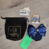 Hair Bun Cover & Bow, Clip, Bling, Bag *new