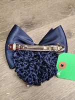 Hair Bun Cover & Bow, Clip, Bling, Bag *new