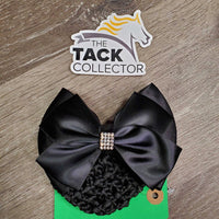 Hair Bun Cover & Bow, Clip, Bling, Bag *new