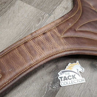 Large Belly Girth, 2x els, Caribiner *vgc, clean, mnr residue, stains, scrapes & scratches, seams: mnr dirt & hair