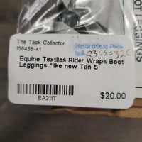 Rider Wraps Boot Leggings *like new