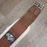 SMx Combo: Nylon Web, Velcro Neoprene & Fleece Liner, 2x els, D ring *gc, clean, clumpy, hair, mnr thins edges, older