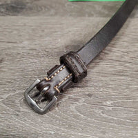 Rsd Padded Anatomical Monocrown Noseband ONLY, snap *like new/xc, loose keeper, mnr rubs & dirt/dust