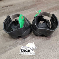 Pr Heel Boots *gc, dirt, rubs, L-TORN edge