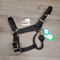 Thick Soft Nylon Halter, adj, snap *like new, mnr scratches