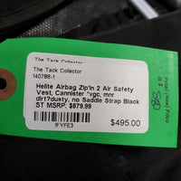 Air Safety Vest, Cannister *vgc, mnr dirt?dusty, no Saddle Strap