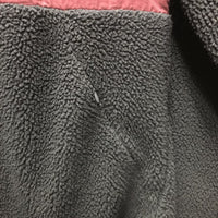 Hvy Fleece Pullover Jacket, Hood *vgc, mnr faded, hairy & clumpy