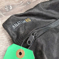 Soft Mesh Bag, zipper top *gc, pills, snags, clean