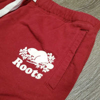Fleece Sweatpants "Roots Equestrian", Drawstring *vgc, mnr hair, pills