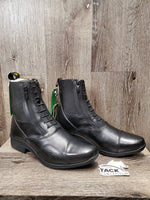 Paddock Boots, Laces, Side Zips, Box, Tag *new