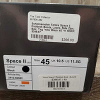 Paddock Boots, Laces, Side Zips, Box, Tag *new