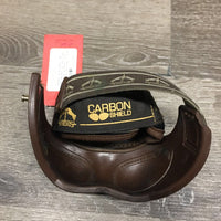 1 ONLY Right Heel Boot *gc, clean, faded, stretched & torn elastic, marker, stains, seam rubs, chips, frayed & hairy velcro