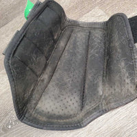 Pr Neoprene Closed Boots, veclro *gc, dirty, hairy, stains, faded, scratches, scrapes