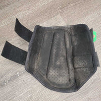 Pr Neoprene Closed Boots, veclro *gc, dirty, hairy, stains, faded, scratches, scrapes