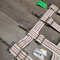 Cotton Web Closed Stall Guard *gc, stains, marker, mnr frayed ends - threads