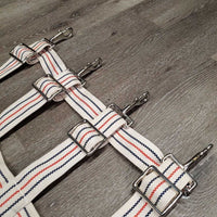 Cotton Web Closed Stall Guard *gc, stains, marker, mnr frayed ends - threads