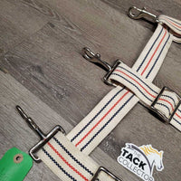 Cotton Web Open Stall Guard *vgc, clean, mnr dirt?stains, frayed ends - loose threads