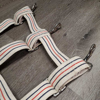 Cotton Web Open Stall Guard *vgc, clean, mnr dirt?stains, frayed ends - loose threads