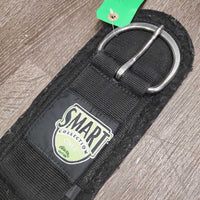 Felt - Nylon Web Cinch, 2x D Rings *gc/fair, clean, v.hairy, rubbed & clumpy