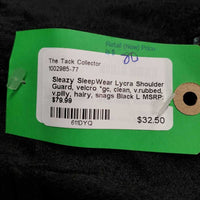 Lycra Shoulder Guard, velcro *gc, clean, v.rubbed, v.pilly, hairy, snags