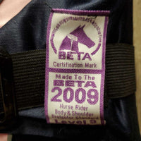 JUNIORS Light Solid Safety Vest, BETA 2009 Level 3 *xc, clean, mnr hair & stains