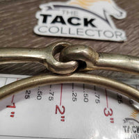 "Dexter" Half Cheek Chifney Bit *gc, mnr scuffs, chews