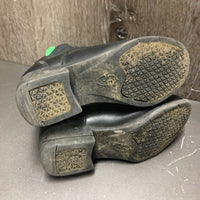 CHILDRENS Paddock Boots, Zips *vgc, mnr dirt, rubs & scratches