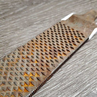 Hoof Rasp*gc/fair, broken handle, v.rusty, dirt