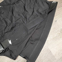 Lycra Shoulder Guard, buckle *fair, clean, thin, seam rubs, v.clumpy, rubs & pilly, threads