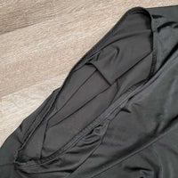 Lycra Shoulder Guard, buckle *gc, clean, rubs, v.pilly, unstitched & curled seams, loose buckle