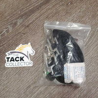 2 Elastic Leg Straps, snaps, bag *new