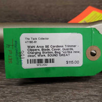 Cordless Trimmer - Clippers, Blade, Cover, Guards, Charging Station, Bag *xc/like new, clean, Work, SOUND GREAT