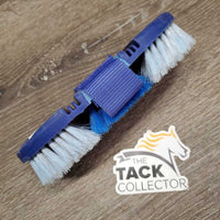 Soft Touch Flexible Body Brush, Handle *vgc, clean, rubs, stains?dirt & hair