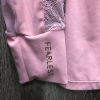 LS Show Sun Shirt, 1/4 Zip up, Mesh sleeves, back & shoulders *xc/like new