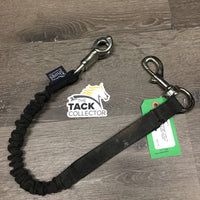 Nylon Bungee Trailer Tie, velcro end *gc, dirt, mnr loose threads