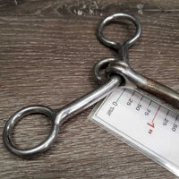 #403 SS Sweet Iron Junior CowHorse Western Bit *gc, clean, scrapes, scratches, stains, rust & residue