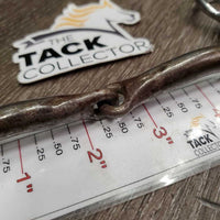 #403 SS Sweet Iron Junior CowHorse Western Bit *gc, clean, scrapes, scratches, stains, rust & residue