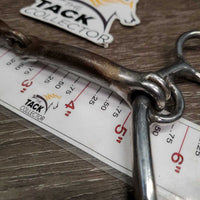 #403 SS Sweet Iron Junior CowHorse Western Bit *gc, clean, scrapes, scratches, stains, rust & residue