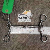 #403 SS Sweet Iron Junior CowHorse Western Bit *gc, clean, scrapes, scratches, stains, rust & residue