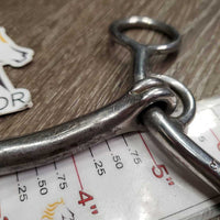 #403 SS Sweet Iron Junior CowHorse Western Bit *gc, clean, scrapes, scratches, stains, rust & residue