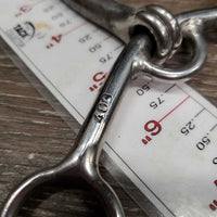 #403 SS Sweet Iron Junior CowHorse Western Bit *gc, clean, scrapes, scratches, stains, rust & residue