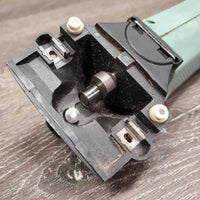 Body Clippers, 2 prs blades, box *TURNS ON - Motor Sounds OK, NEEDS REPAIR: NEW HEAD?FEET *gc/fair, hair, dirt, v.hairy filter, loose head, grooved feet