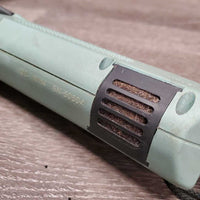 Body Clippers, 2 prs blades, box *TURNS ON - Motor Sounds OK, NEEDS REPAIR: NEW HEAD?FEET *gc/fair, hair, dirt, v.hairy filter, loose head, grooved feet