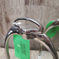 Hvy Stirrup Irons, Swivel Top, grips *vgc, clean, mnr dirty, scuffs, scratches, residue & spots