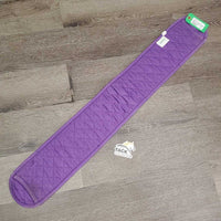 Cotton Quilt Girth Cover *gc, clean, rubs, faded, mnr holey edge, pills, stains, loose stitching