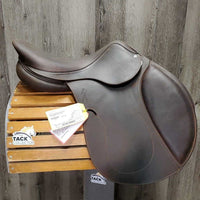 17.5" W *5.75" Full Buffalo Antares Connexion Close Contact, 2 Billet Guards, Navy Antares Cover, Med Front & Back Blocks, Foam Panels, Flaps: 15"L x 13.75"w Serial #: 19 3264 4 NB 17.5L