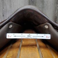 17.5" W *5.75" Full Buffalo Antares Connexion Close Contact, 2 Billet Guards, Navy Antares Cover, Med Front & Back Blocks, Foam Panels, Flaps: 15"L x 13.75"w Serial #: 19 3264 4 NB 17.5L