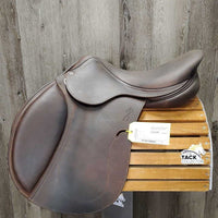 17.5" W *5.75" Full Buffalo Antares Connexion Close Contact, 2 Billet Guards, Navy Antares Cover, Med Front & Back Blocks, Foam Panels, Flaps: 15"L x 13.75"w Serial #: 19 3264 4 NB 17.5L